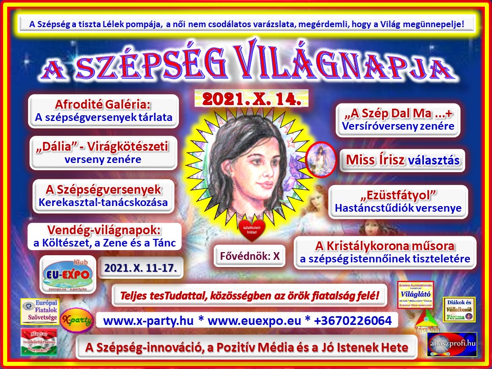 A Szépség Világnapja - X. 14. - World Day of the Beauty