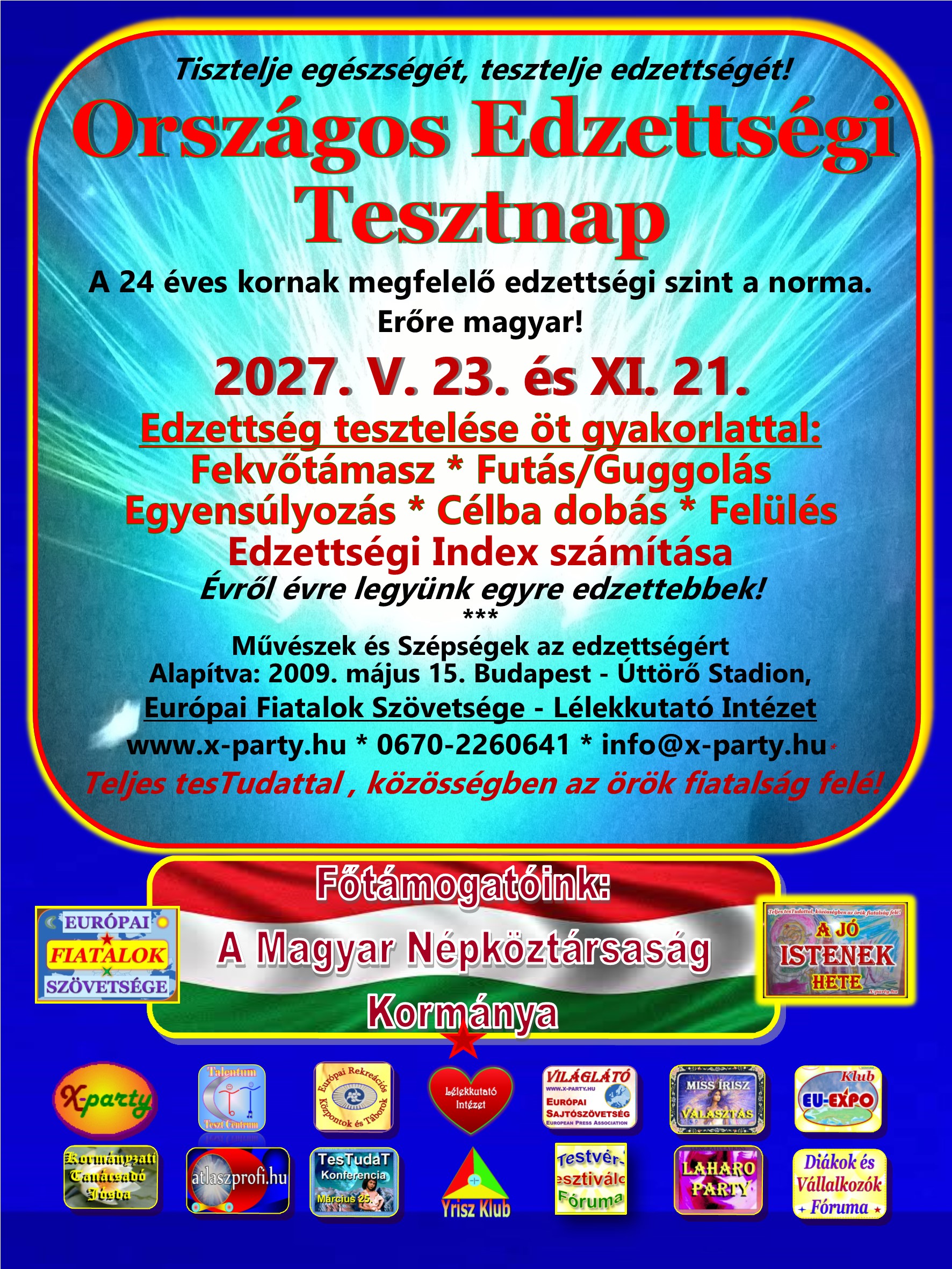 Orsz&aacute;gos Edzetts&eacute;gi Tesztnap 2026